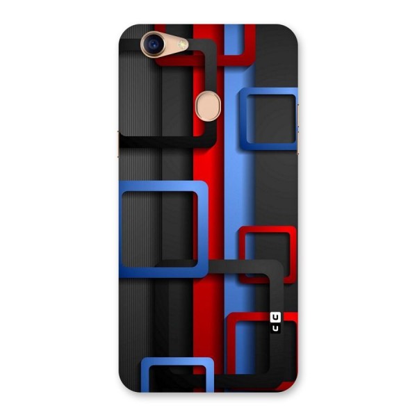 Abstract Box Back Case for Oppo F5 Youth
